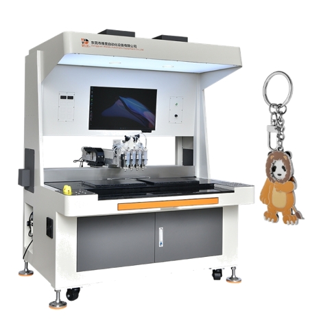Enamel Emoji Lapel Badge Filling Machine